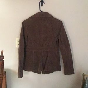 Spring or fall corduroy blazer